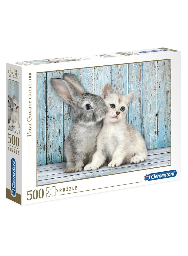كليمينتوني بازل بازل القط و الارنب 500 قطعه  -  35004