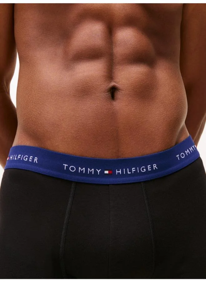 TOMMY HILFIGER 3-Pack Signature Repeat Logo Waistband Trunks