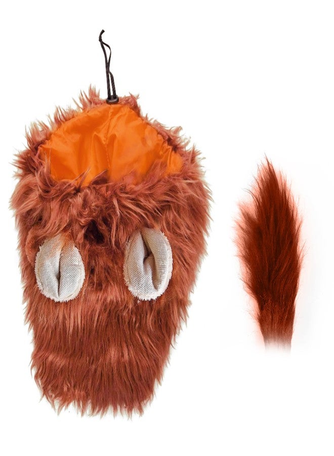 HOKABLE New Dog Costume Halloween Dog Costume Lion Mane for Medium and Large Dogs Realistic Lion Wig Dog Costume Supplement Lion Mane for Photoshoot Entertainment (Light Brown) Size S + Tail Set - Image 4