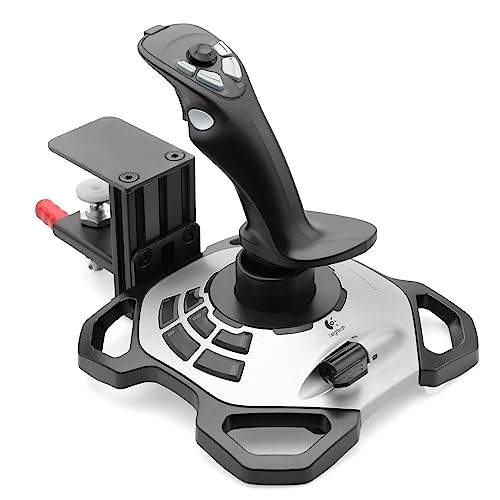 Hikig Steel Clamp-on Flight Stick Desk Mount Bracket Designed for Turtle Beach VelocityOne Flightstick & Logitech G Extreme 3D Pro Joystick, Adjustable Desk Mount Holder (Flight Stick Not Included) - Image 2