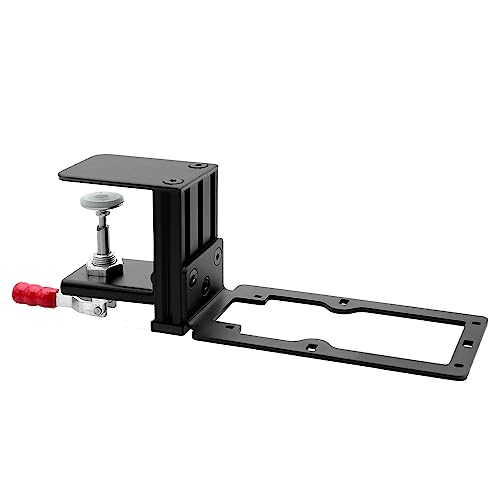 Hikig Steel Clamp-on Flight Stick Desk Mount Bracket Designed for Turtle Beach VelocityOne Flightstick & Logitech G Extreme 3D Pro Joystick, Adjustable Desk Mount Holder (Flight Stick Not Included) - Image 3