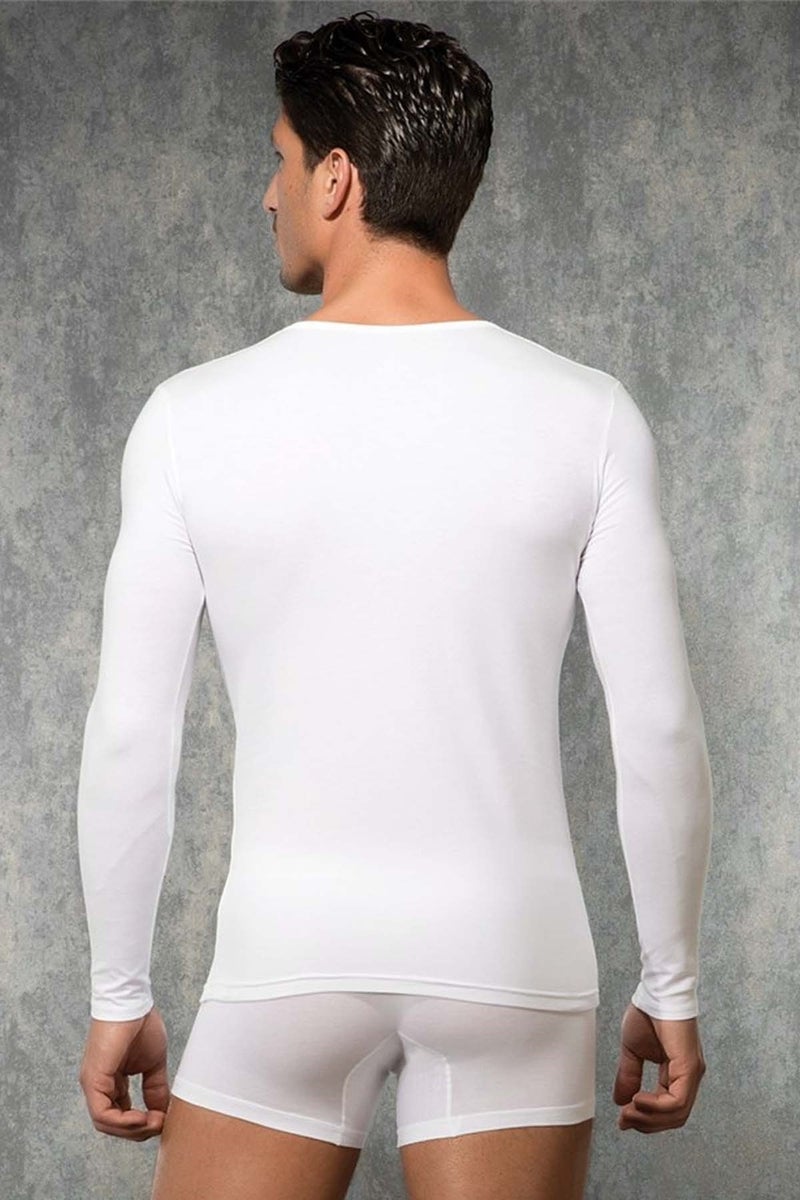 Doreanse Ecru Men's T-Shirt 2965  - Image 2