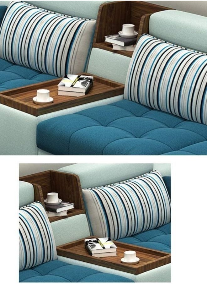 KARNAK Karnak Sectional Sofa Removable and Washable Fabric U-Shaped Sofa for Living Room Corner Sofa Color (Blue)  - Image 4