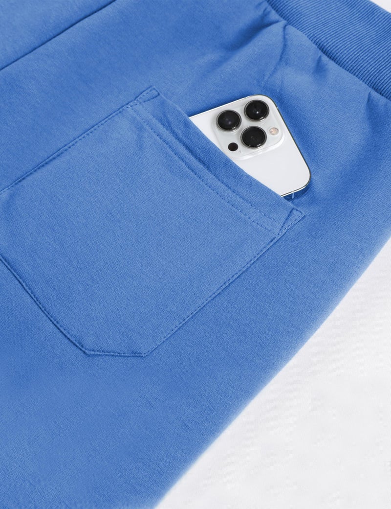 Yeokou Women's Warm Sherpa Lined Athletic Sweatpants Jogger Fleece Pants(KleinBlue-S) - Image 5