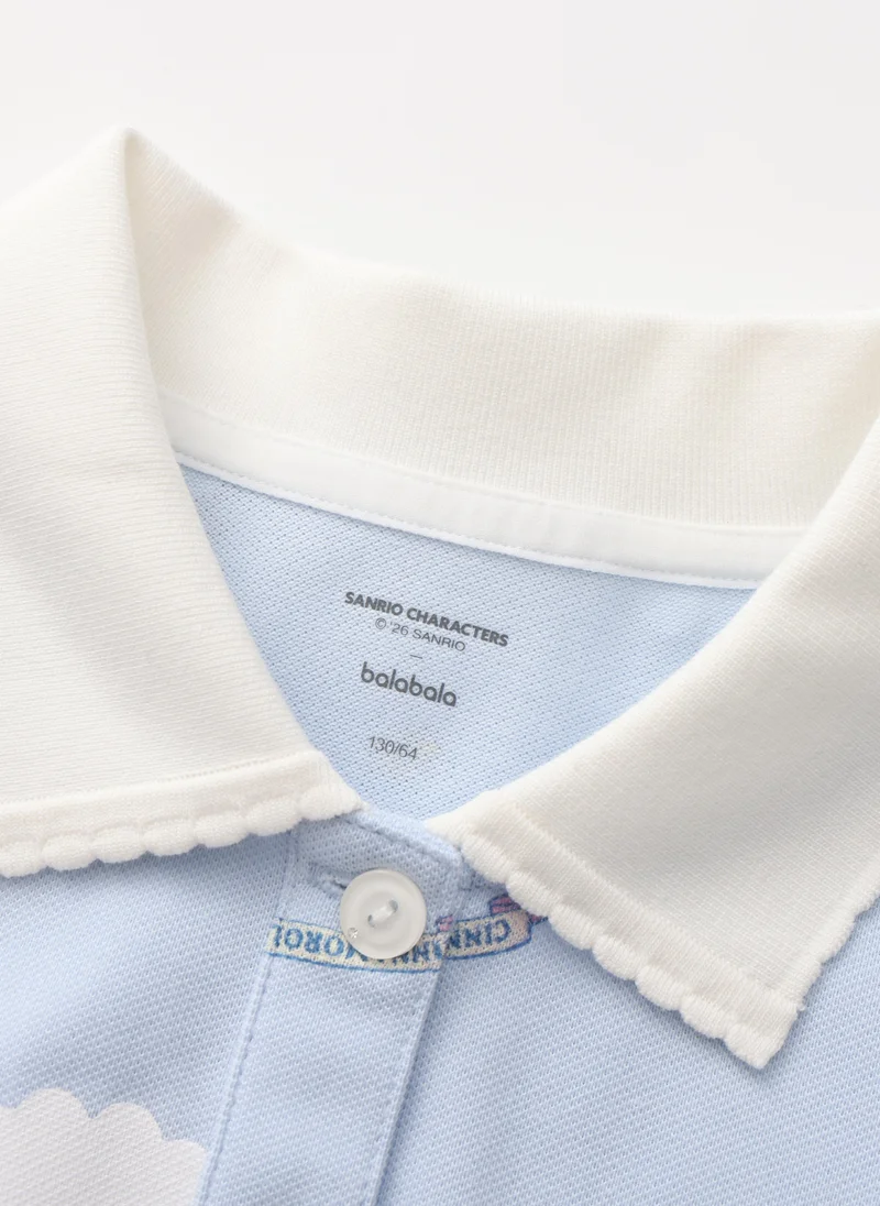 Balabala light blue Kids Girls Knitted one-piece dress for Women | Best Price UAE