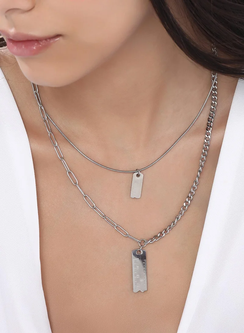 SOHI Scale Multi-Layer Artificial Necklace Jewellery