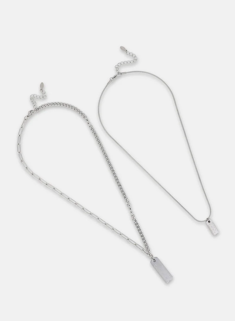 SOHI Scale Multi-Layer Artificial Necklace Jewellery