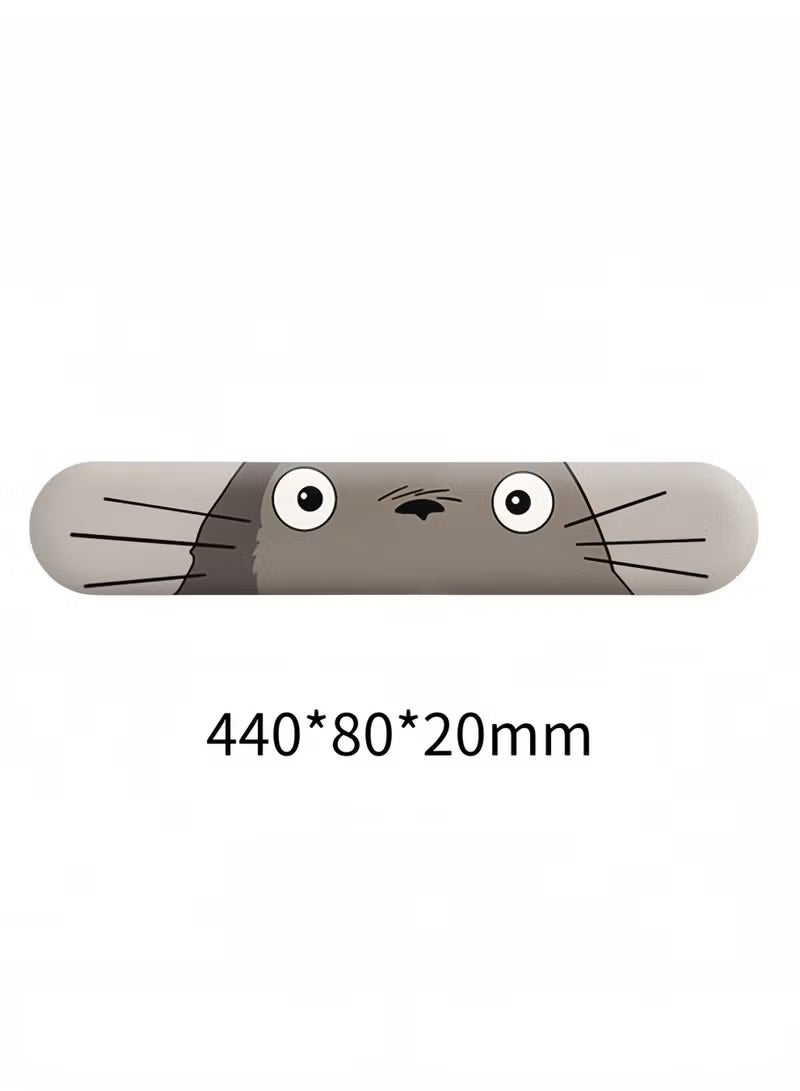 GIFT Ergonomic Mouse Pad with Wrist Rest and Keyboard Wrist Rest, Cute and Comfortable Computer Mouse Pad Wrist Support with Non-slip PU Base for Desktop Laptop Gaming Office - Image 4