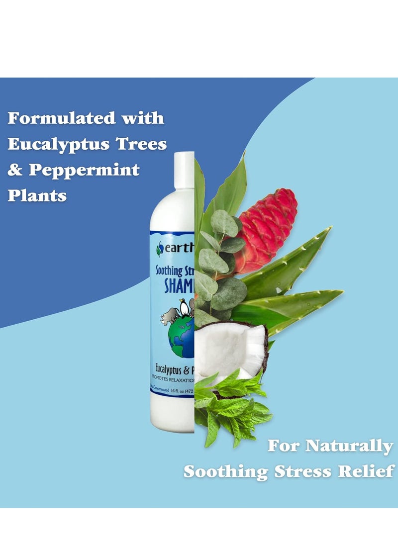 earthbath Eucalyptus And Peppermint Soothing Stress Relief Shampoo Eucalyptus And Peppermint Promotes Relaxation & Stress Relief 472Ml  - Image 4