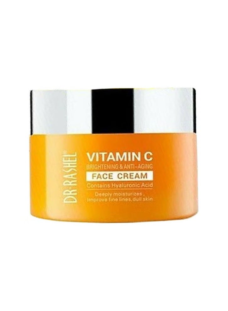 DR. RASHEL Vitamin C cream for lightening and anti-aging for the face, 50 grams - Image 1