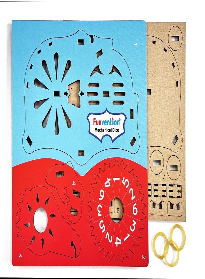 Funvention DIY Mechanical Dice (1 to 6) Random Number Generator - Board Game Companion - Image 4