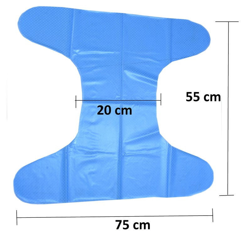 MammaChamp Reusable Plastic Diapers Cover/Waterproof Pants Worn Over Diapers/Unisex Newborn Washable Plastic Nappy Cover, Multicolour, Pack Of 6 - Image 3