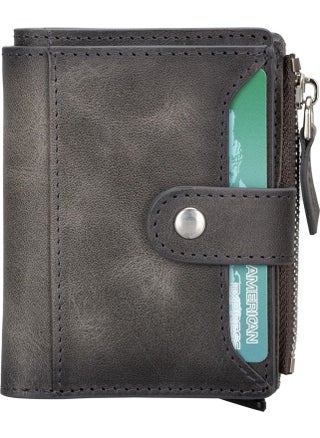 Leather Wallet and Card Holder, Mechanism, Holds 10 Cards, Effect Gray - pzsku/ZEC2EAD1E049413FB23A2Z/45/_/1730571782/0bb5f49e-2572-438e-86a6-6da396dc2e6c