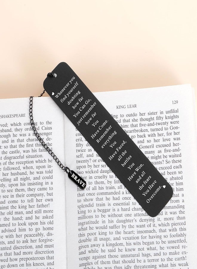 KINMES Sobriety Gifts Bookmark for Men Women Recovery Sympathy Stay Strong Post Surgery Gifts Addiction Recovery AA Warrior Gift Cancer Survivor Gift for Men Patient Inspirational Christmas Graduation Gifts - Image 3
