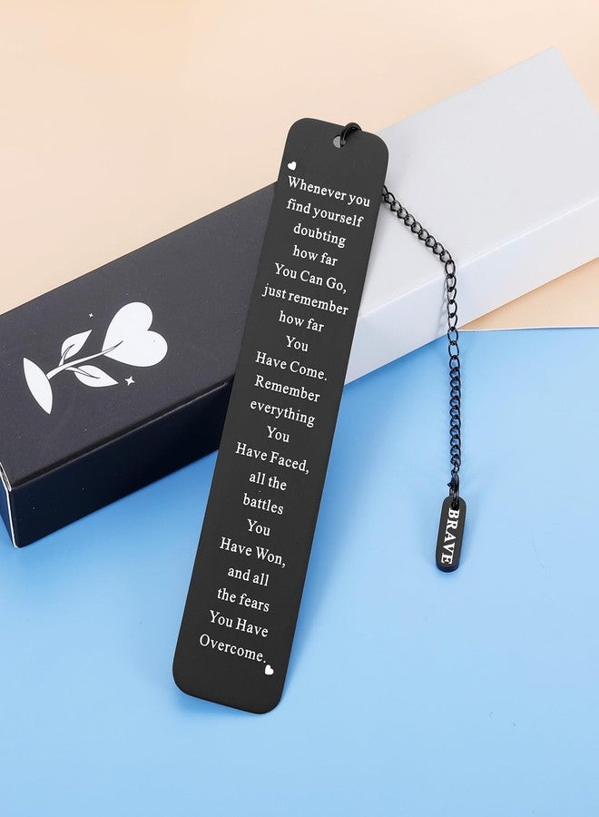 KINMES Sobriety Gifts Bookmark for Men Women Recovery Sympathy Stay Strong Post Surgery Gifts Addiction Recovery AA Warrior Gift Cancer Survivor Gift for Men Patient Inspirational Christmas Graduation Gifts - Image 5