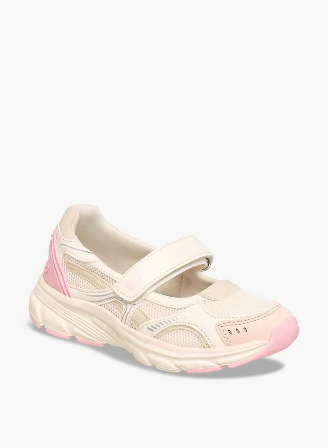Lee Cooper Girls Hook and Loop Mary Jane Shoes