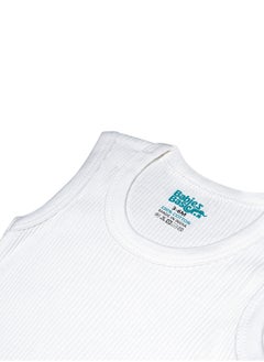 Babies Basic BabiesBasic Super Combed Cotton, Sleeveless Printed Bodysuit, for New Born to 24months. Set of 3, White  - Image 3