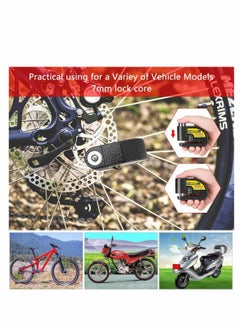 Disc Brake Lock Alarm Motorcycle Lock, Anti-theft Motorbike Alarm Disc Lock, Waterproof 110DB Alarm Sound Bicycles Scooters Brake Disc Wheel Lock with Reminder Cable - pzsku/ZEC2ED94FC29B0FD567D7Z/45/_/1725958935/17554230-9277-4831-954c-309037b6c5a5