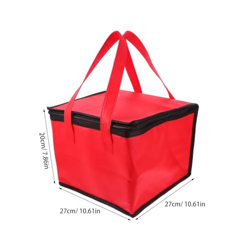 SOLUSTRE Insulated Food Bag 1062X1062X787In Portable Cooler Bag with Handle for Hot or Cold Food Pizza Catering Storage - Image 3