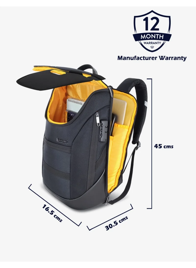 لافي حقيبة ظهر لابتوب لافي سبورت إمبراطور  لتر مضادة للسرقة للرجال والنساء والأولاد والبنات أسود