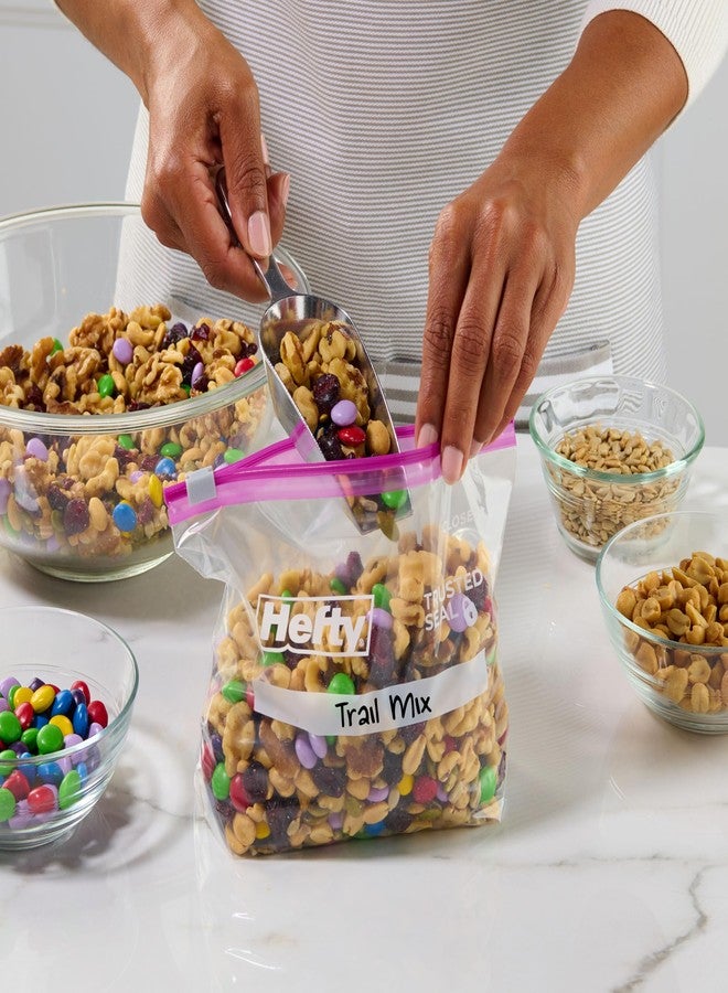 Hefty أكياس تخزين المطبخ هيفتي سلايدر، حجم ربع، 20 قطعة - Image 2