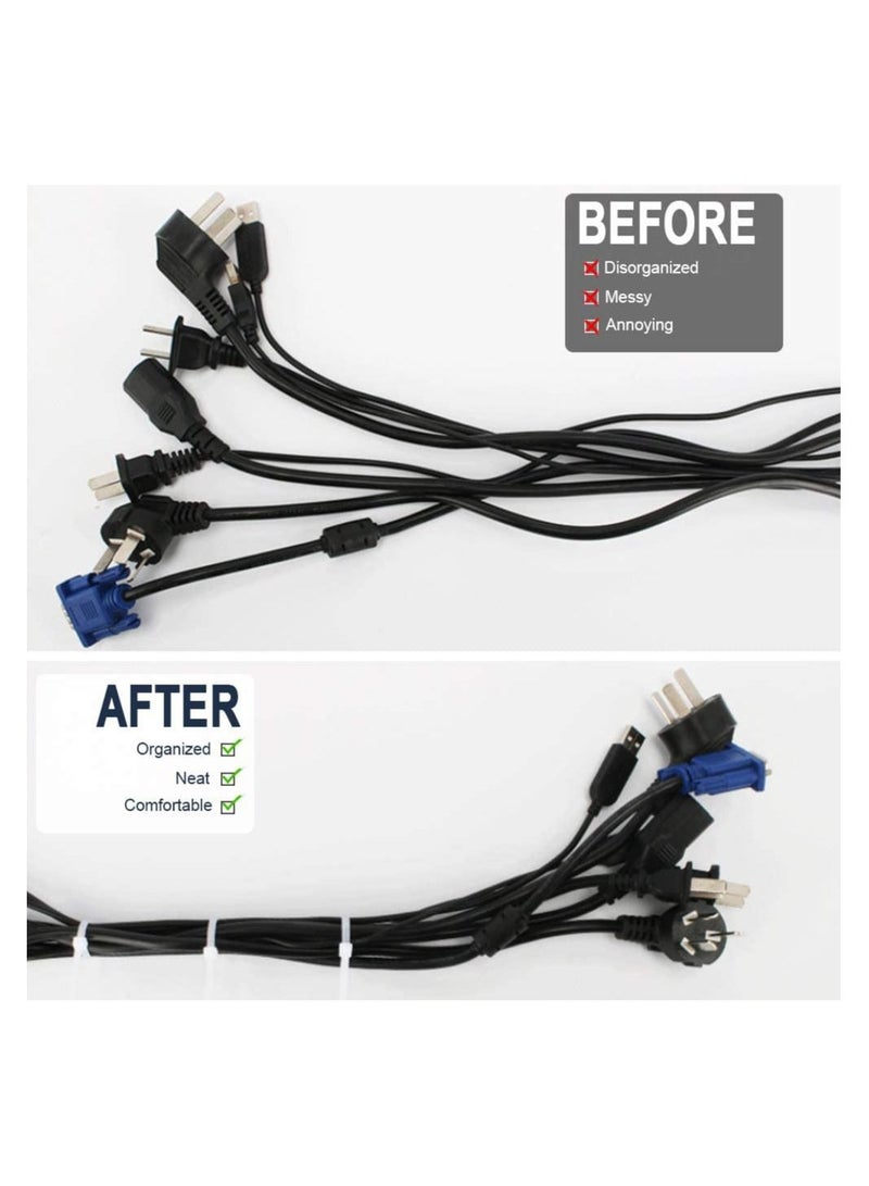 3M 50-Piece Self Adhesive Cable Zip Tie Mounts Wire Cable Clips Holders - Image 5