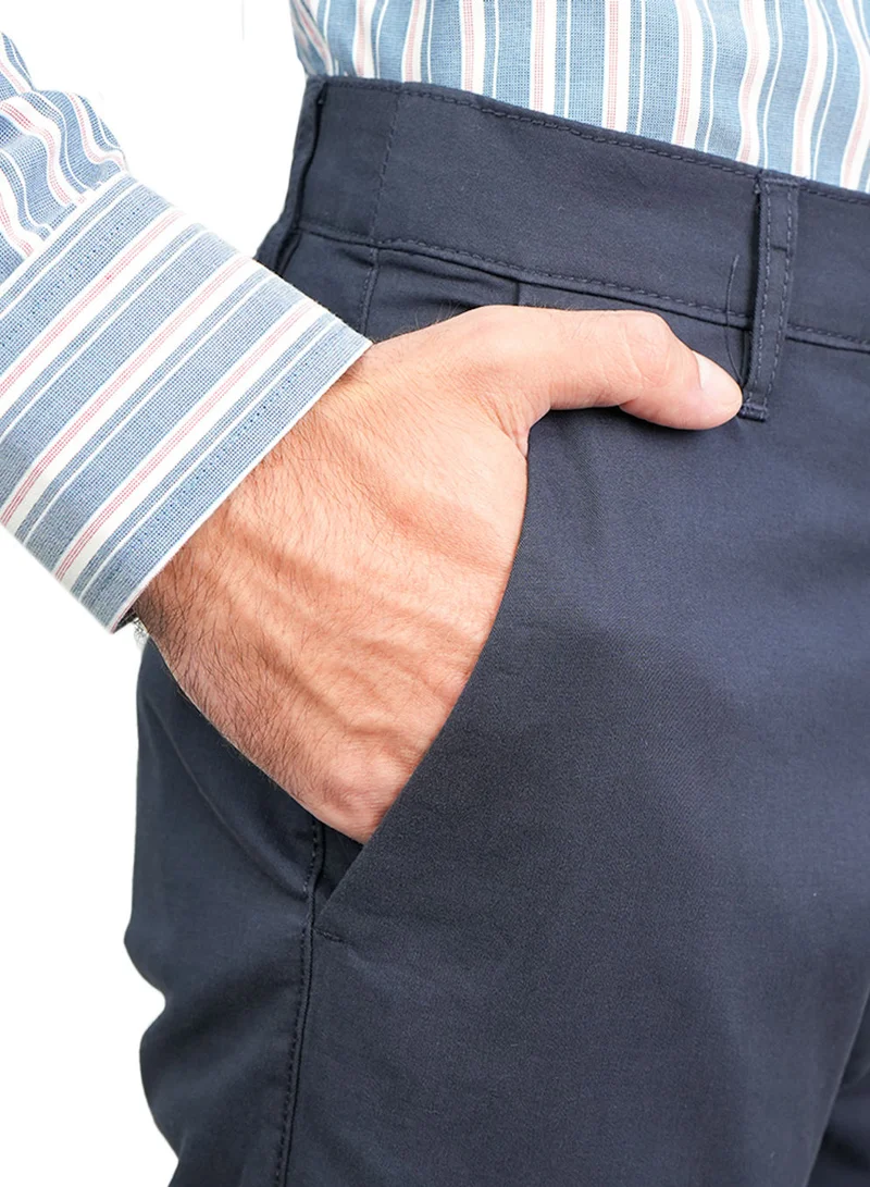 GIORDANO  Men’s Slim Tapered Stretch Twill Khakis with Elastic Waist for Men | Best Price UAE