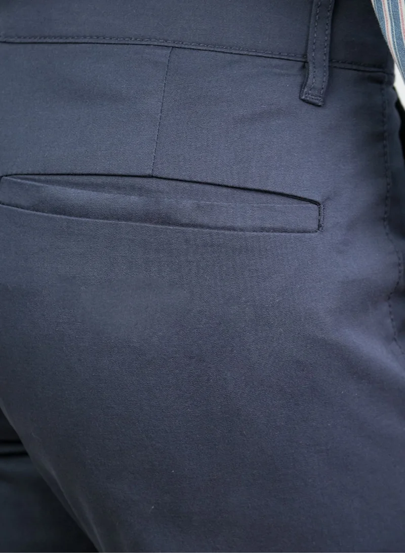 GIORDANO  Men’s Slim Tapered Stretch Twill Khakis with Elastic Waist for Men | Best Price UAE