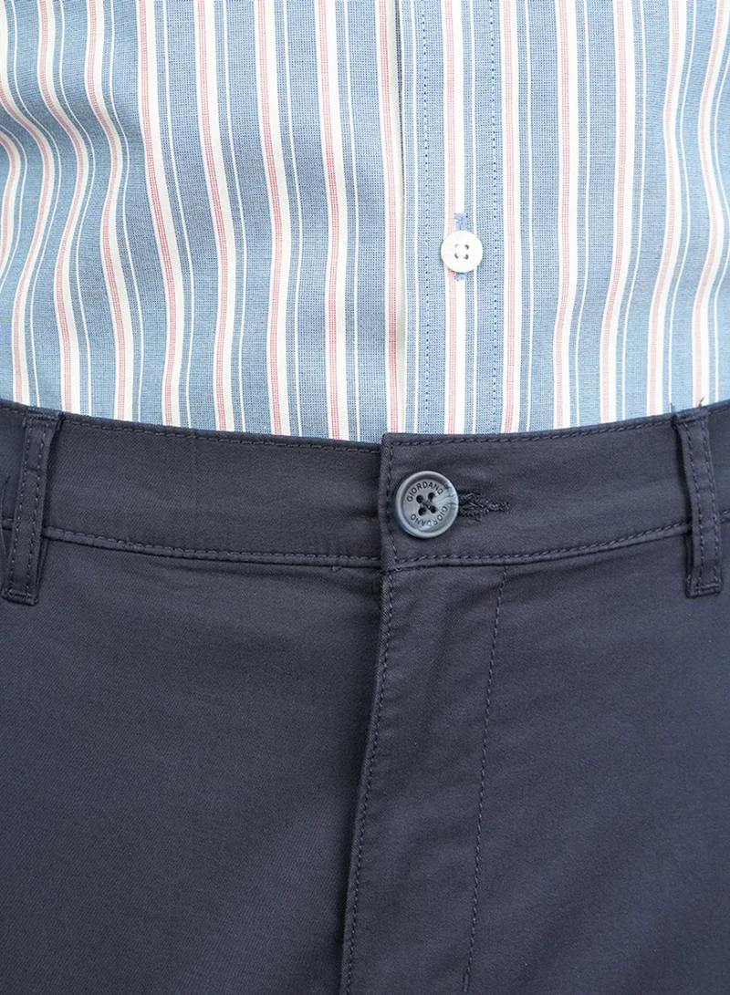 GIORDANO  Men’s Slim Tapered Stretch Twill Khakis with Elastic Waist for Men | Best Price UAE