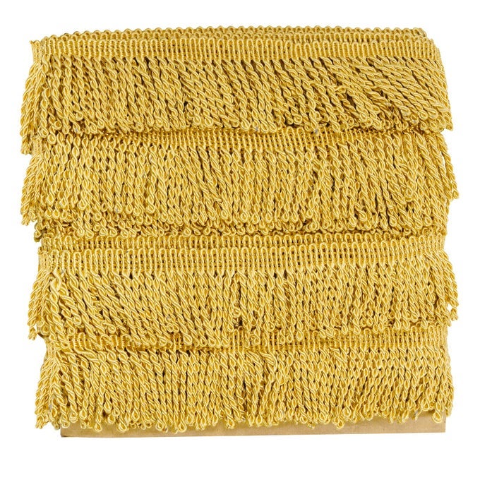 12 YARDS FRINGE TRIM CURTAIN FRINGES 25 INCH WIDE FABRIC TRIMS TASSEL FOR SEWING CLOTHING DIY CRAFTS HOME DECOR GOLD