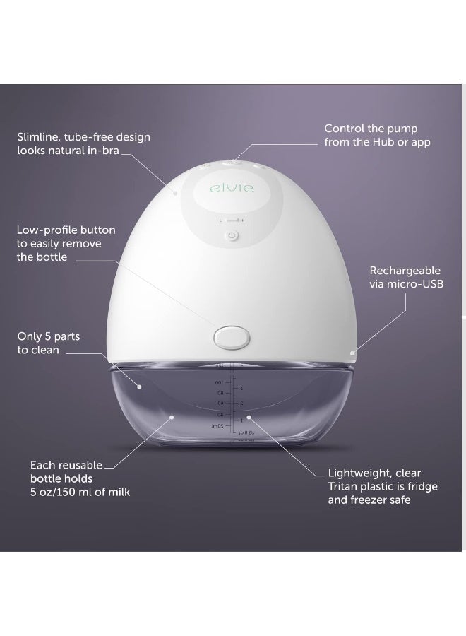 ايلفي Elvie Single Electric Breast Pump - Image 5