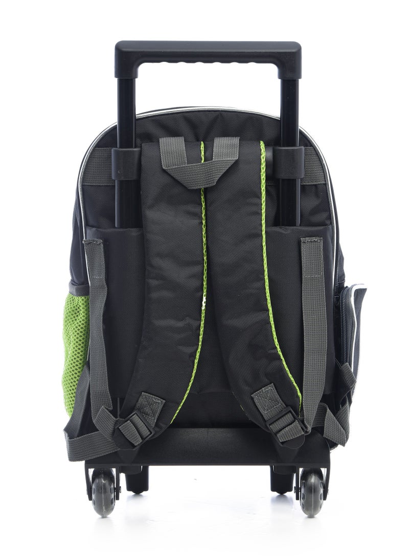 Ninja Turtles School Bag - Trolley Bag with Lunch Bag and Pencil Case - Image 3
