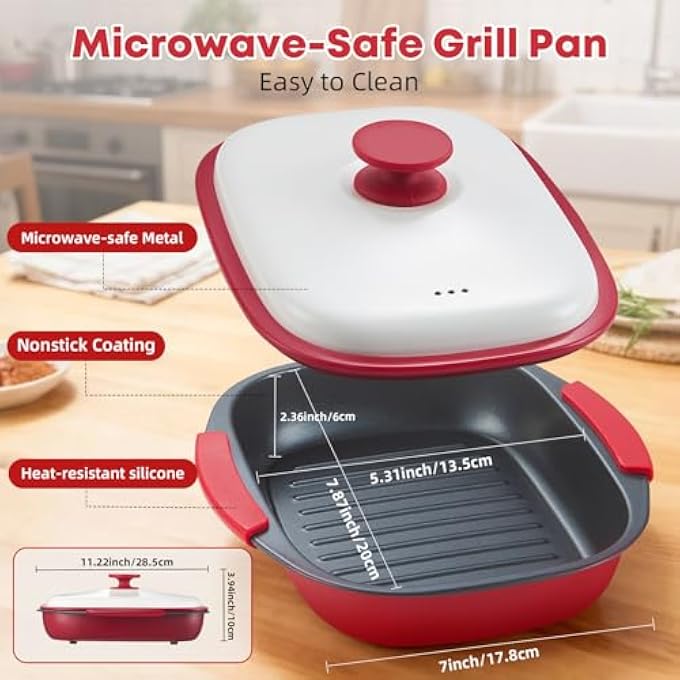 mico dingker Grill Pans Rectangular - Image 3