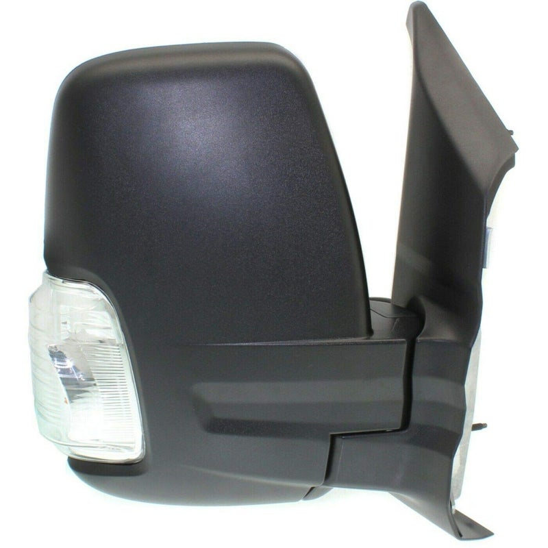 Replacement Passenger Right Side Mirror Manual Folding Power and Heated Glass With Indicator Fit Ford Transit 150 250 350 from 2015 to Onward
