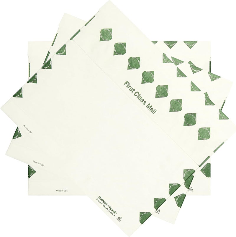 Quality Park Survivor R4440 Tyvek Booklet Expansion Mailer, 1st Class, 10 x 13 x 2, White, 18lb, 100/Box - Image 4