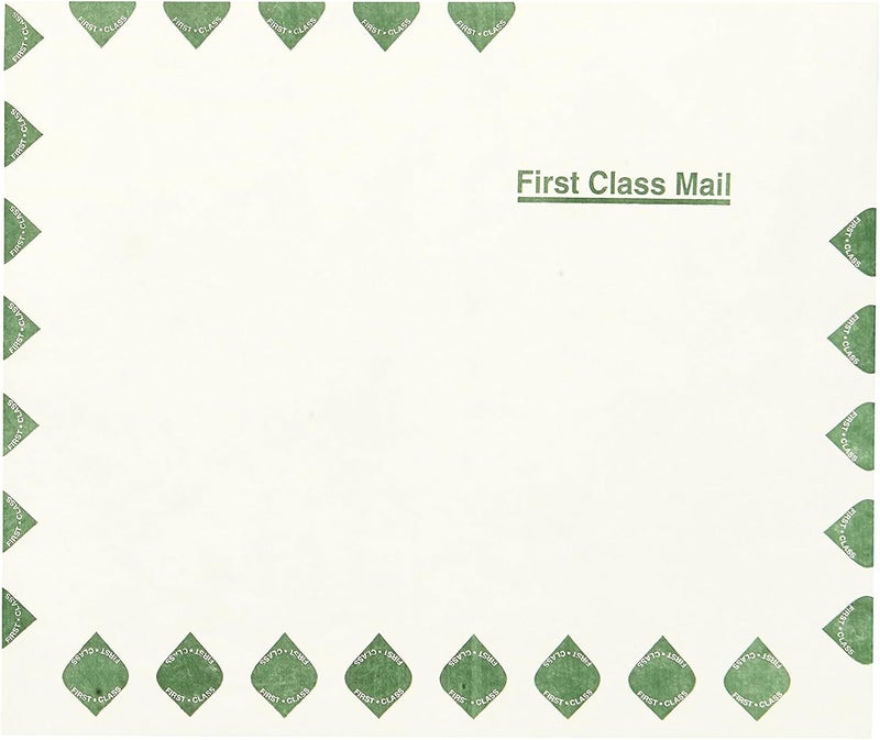 Quality Park Survivor R4440 Tyvek Booklet Expansion Mailer, 1st Class, 10 x 13 x 2, White, 18lb, 100/Box - Image 3