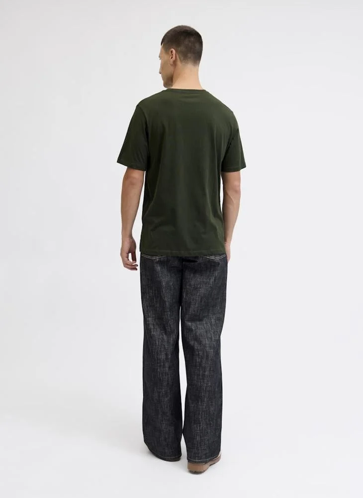 JACK & JONES Merry Christmas Regular Fit Crew Neck T-Shirt