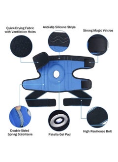 Y&D Knee Brace, Support Brace with Side Stabilizers and Open-Patella Gel Pad Design for Men Women Pain Relief, Arthritis, Meniscus Tear, Injury Recovery  - Image 5