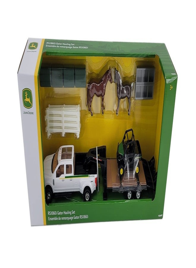 John Deere 1/32 RSX860i Gator Hauling Set Toy - LP82784 - Image 4