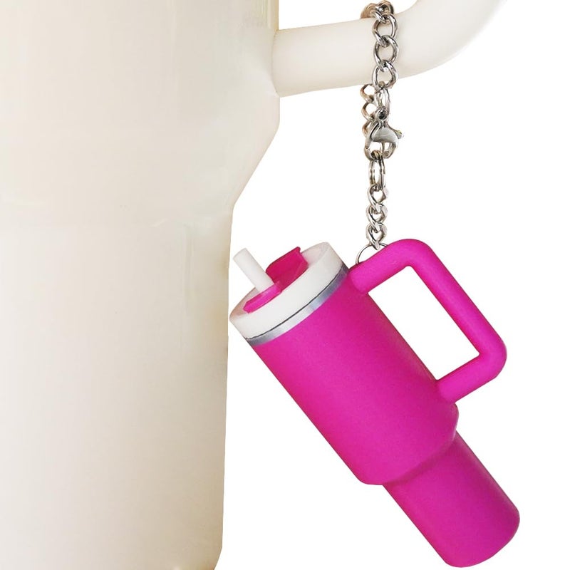 Dreamfocus Mini Cup Keychain Charms for Stanley 40 oz Tumbler Handle