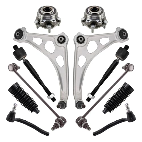 TRQ Front Steering,Suspension,& Drivetrain Kit Compatible with 2019-2023 Nissan Altima - Image 1