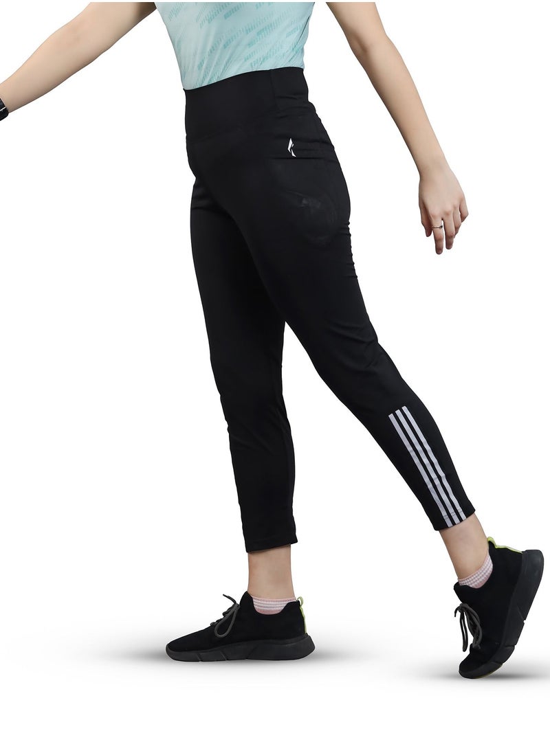 FLUSH Flush Womens Yoga Pants with Pockets High Waisted 4 Ways Stretch Sports Workout Running Yoga Athletic Leggings  - Image 5