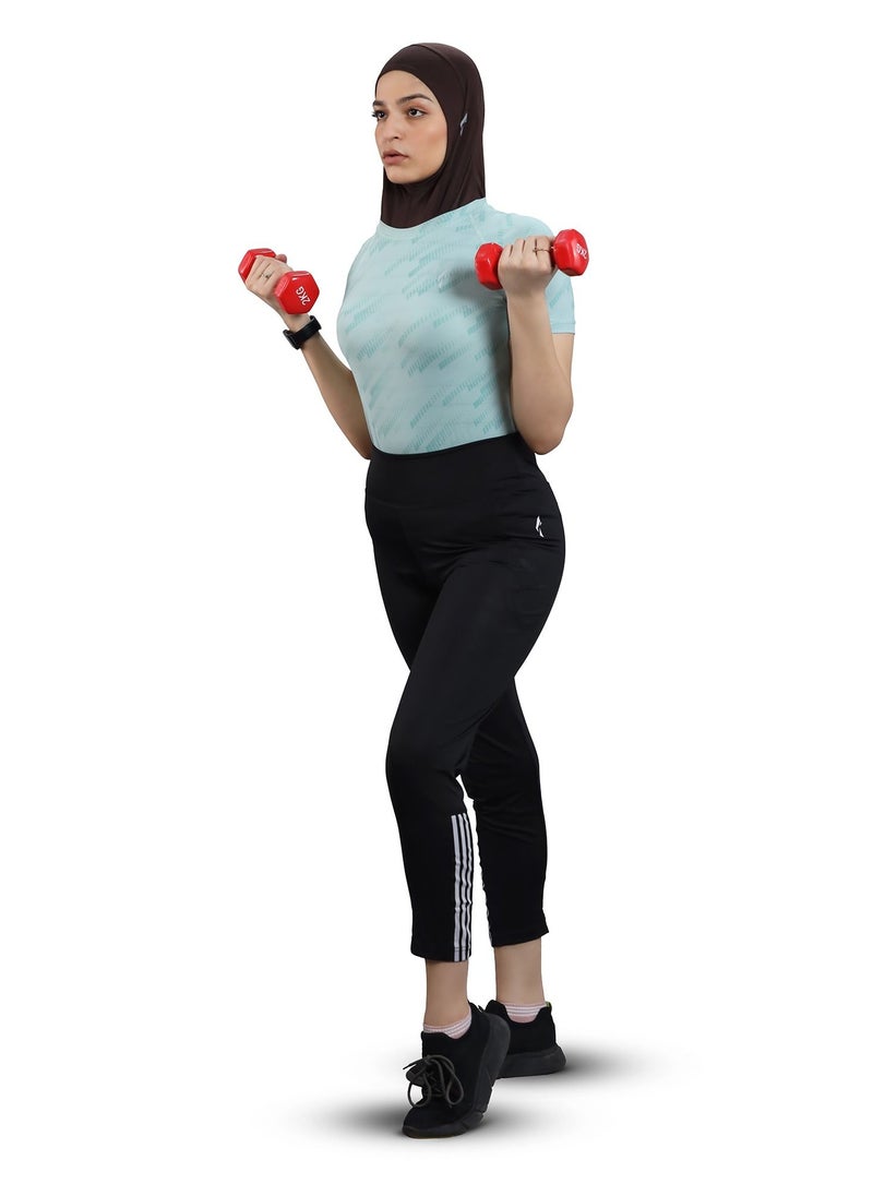 FLUSH Flush Womens Yoga Pants with Pockets High Waisted 4 Ways Stretch Sports Workout Running Yoga Athletic Leggings  - Image 2