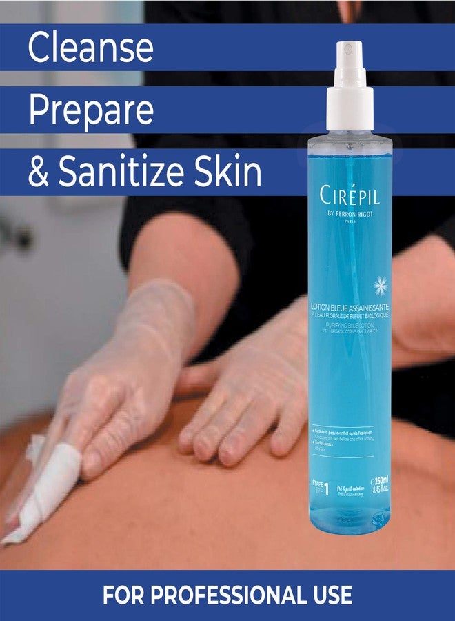cirepil Cirépil Easy-Removal Bundle : 800g/28.22 oz Hard Wax Beads Bag + Pre Waxing Blue Lotion + Post Waxing Oil - Image 5