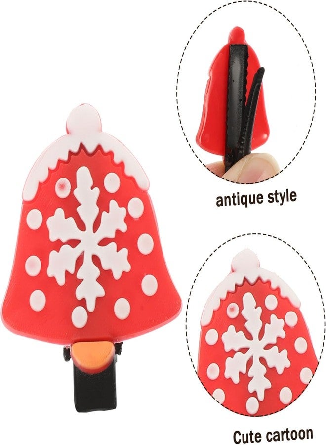 BIG BOX 10 Pcs -Christmas hair pins Holiday hair clips Xmas hair accessories Christmas hair bows Festive hair pinsHair Bangs Hair Clip Hair Pin Hair Accessories for Girls Cute Hair Clips Hair Decoration Hair Clips for Thin Hair Xmas Hairpins - Image 4