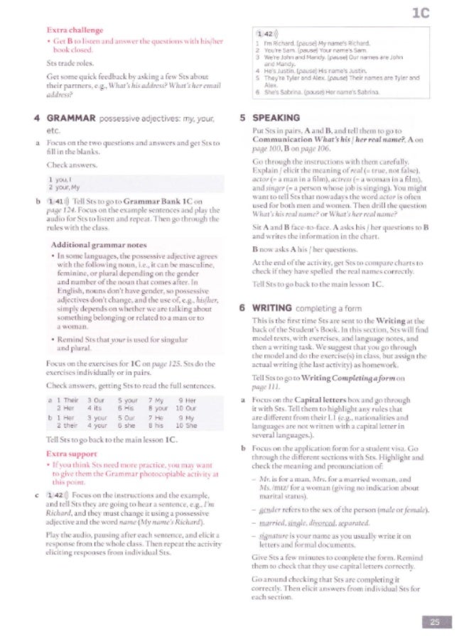 كتاب أوكسفورد American English File - كتاب المعلم - المستوى 1 (المبتدئ/Beginner) - الإصدار الثاني - Image 4