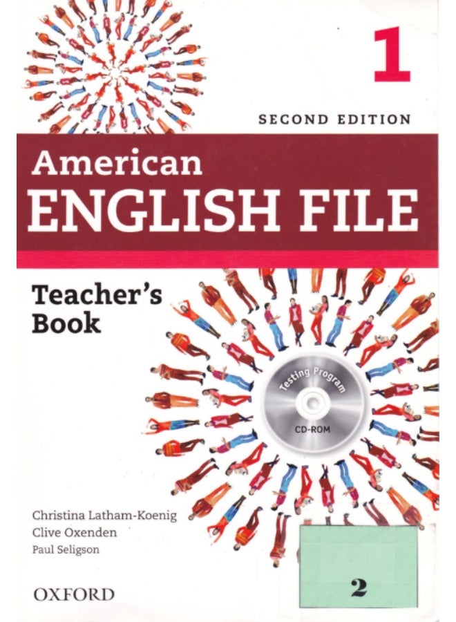 كتاب أوكسفورد American English File - كتاب المعلم - المستوى 1 (المبتدئ/Beginner) - الإصدار الثاني - Image 1