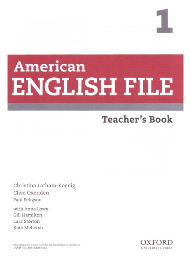 كتاب أوكسفورد American English File - كتاب المعلم - المستوى 1 (المبتدئ/Beginner) - الإصدار الثاني - Image 2