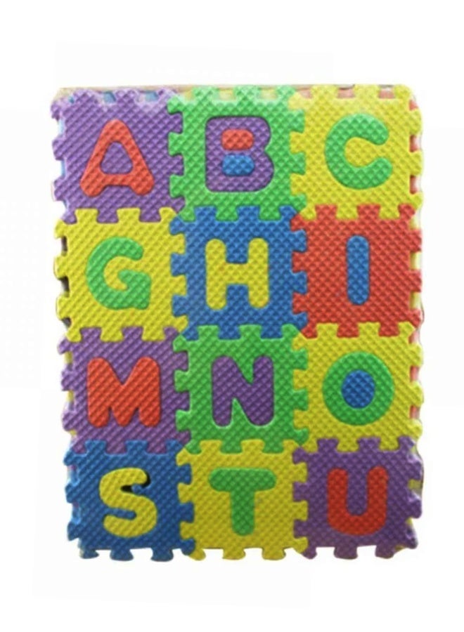 Crazy Boss 2 Set Bundle 36pcs ABC Foam Play Mat Interlocking EVA Floor Puzzle Soft Alphabet & Number Mats for Kids - Image 2
