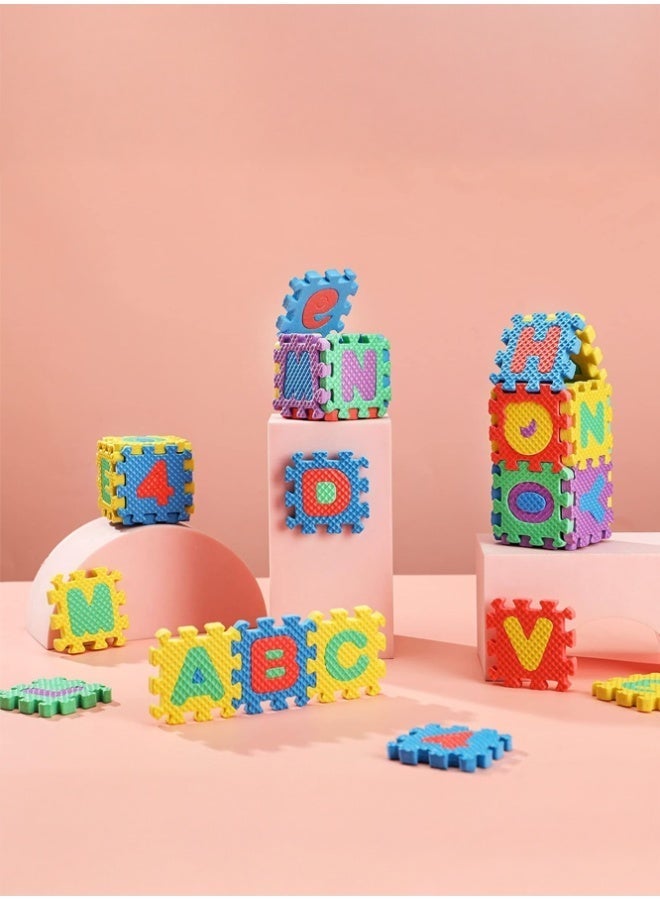 Crazy Boss 2 Set Bundle 36pcs ABC Foam Play Mat Interlocking EVA Floor Puzzle Soft Alphabet & Number Mats for Kids - Image 5